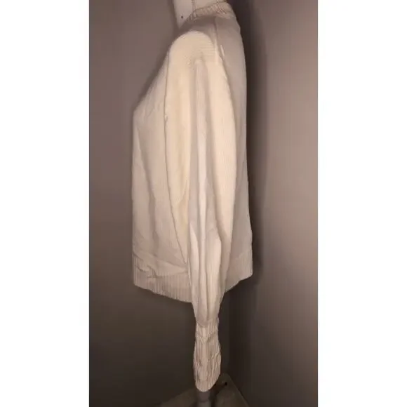 Proenza Shouler designer knit Merino wool plain sweater lg - Picture 7 of 14